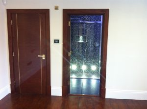 Bespoke Internal Fire Doors with Inlay